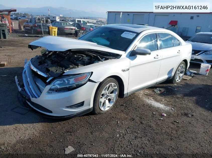 2010 Ford Taurus Sel VIN: 1FAHP2HWXAG161246 Lot: 40797043