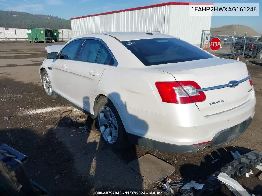 2010 Ford Taurus Sel VIN: 1FAHP2HWXAG161246 Lot: 40797043