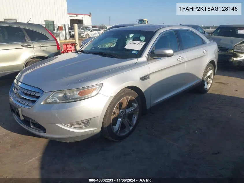 2010 Ford Taurus Sho VIN: 1FAHP2KT8AG128146 Lot: 40802293