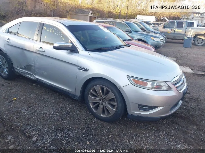 2010 Ford Taurus Limited VIN: 1FAHP2JW5AG101336 Lot: 40813096