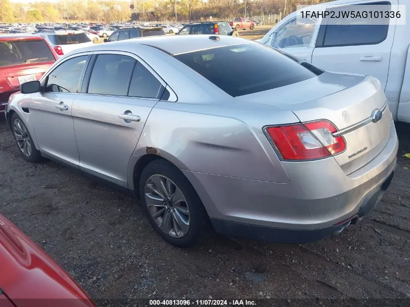 2010 Ford Taurus Limited VIN: 1FAHP2JW5AG101336 Lot: 40813096