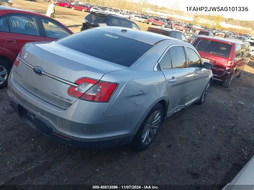 2010 Ford Taurus Limited VIN: 1FAHP2JW5AG101336 Lot: 40813096