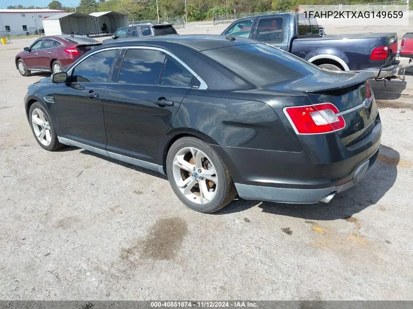 2010 Ford Taurus Sho VIN: 1FAHP2KTXAG149659 Lot: 40851874