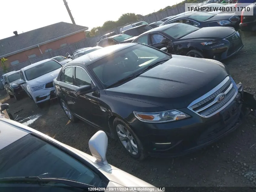 2011 Ford Taurus Sel VIN: 1FAHP2EW4BG111710 Lot: 12094209