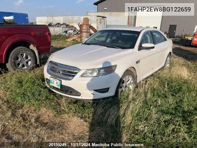 2011 Ford Taurus Sel VIN: 1FAHP2EW8BG122659 Lot: 20159249