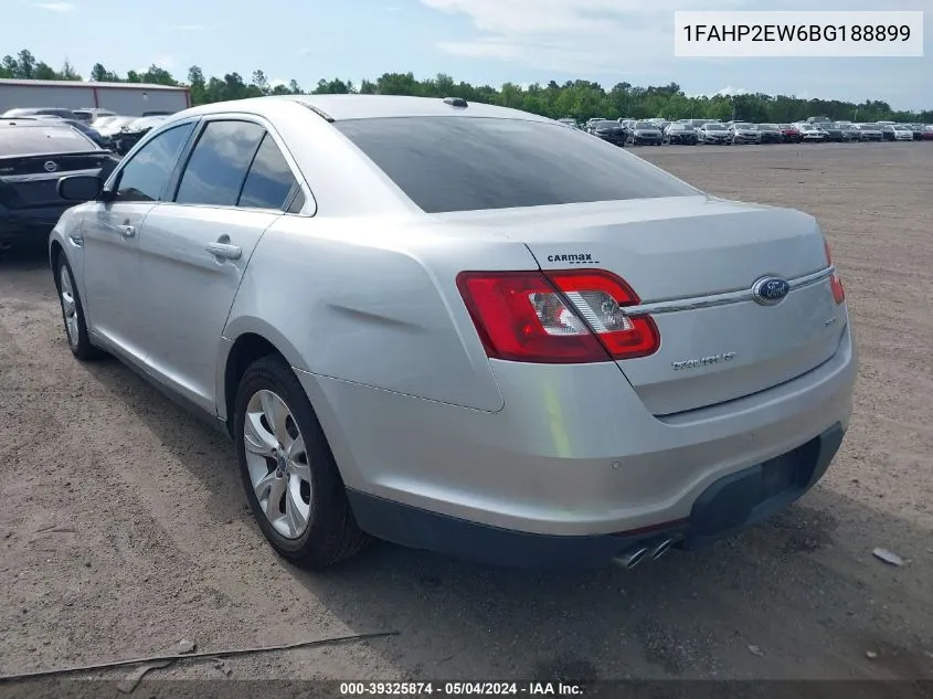 2011 Ford Taurus Sel VIN: 1FAHP2EW6BG188899 Lot: 39325874