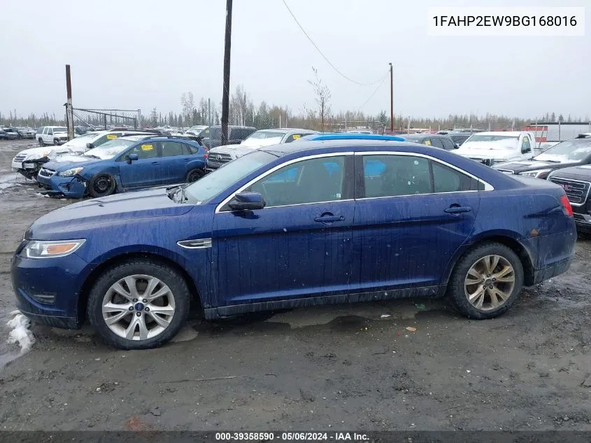 1FAHP2EW9BG168016 2011 Ford Taurus Sel