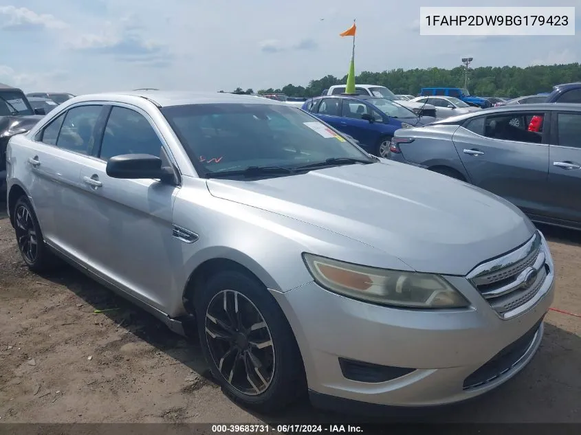 1FAHP2DW9BG179423 2011 Ford Taurus Se