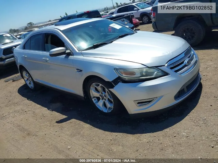 1FAHP2KT9BG102852 2011 Ford Taurus Sho