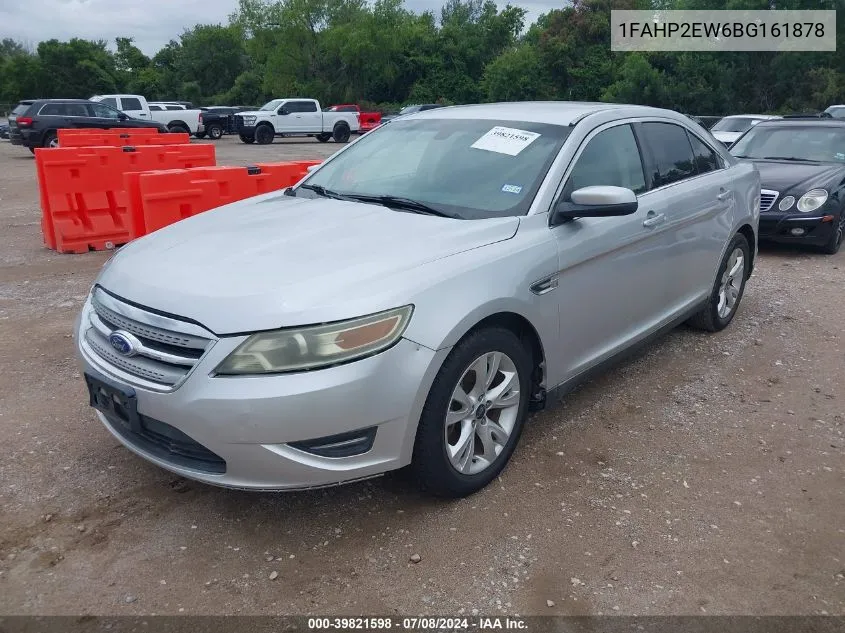 2011 Ford Taurus Sel VIN: 1FAHP2EW6BG161878 Lot: 39821598