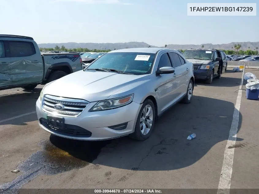 1FAHP2EW1BG147239 2011 Ford Taurus Sel