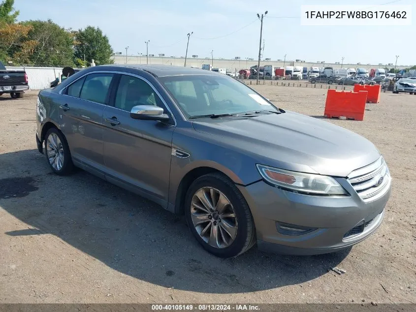 2011 Ford Taurus Limited VIN: 1FAHP2FW8BG176462 Lot: 40105149