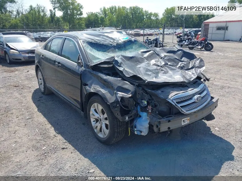 2011 Ford Taurus Sel VIN: 1FAHP2EW5BG146109 Lot: 40176121