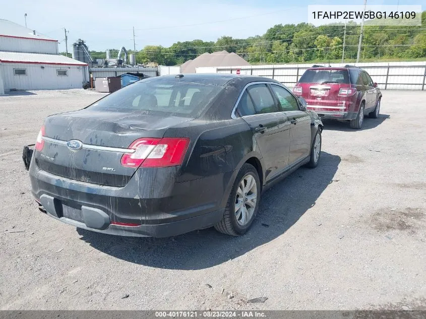 2011 Ford Taurus Sel VIN: 1FAHP2EW5BG146109 Lot: 40176121