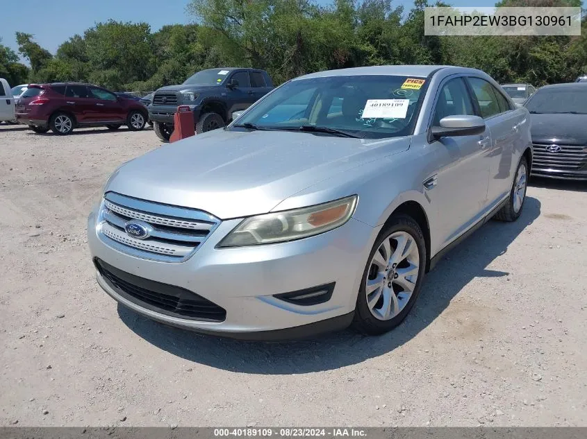 1FAHP2EW3BG130961 2011 Ford Taurus Sel