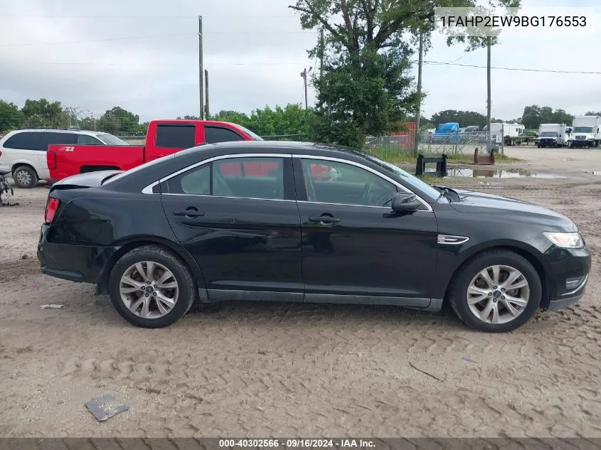 2011 Ford Taurus Sel VIN: 1FAHP2EW9BG176553 Lot: 40302566