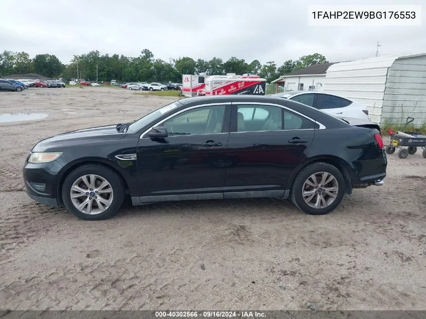 2011 Ford Taurus Sel VIN: 1FAHP2EW9BG176553 Lot: 40302566