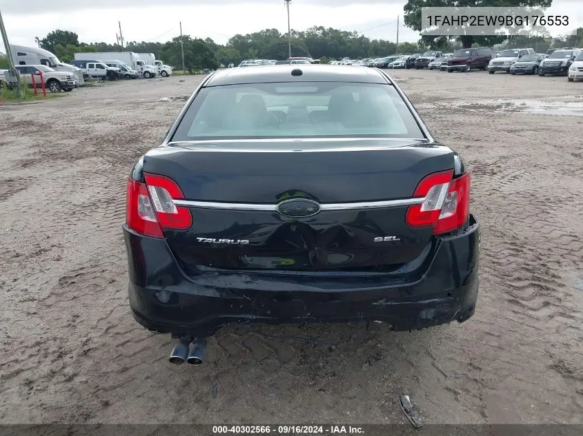 2011 Ford Taurus Sel VIN: 1FAHP2EW9BG176553 Lot: 40302566