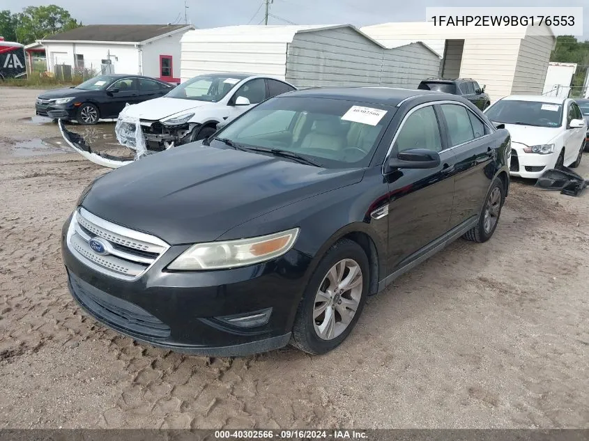 2011 Ford Taurus Sel VIN: 1FAHP2EW9BG176553 Lot: 40302566