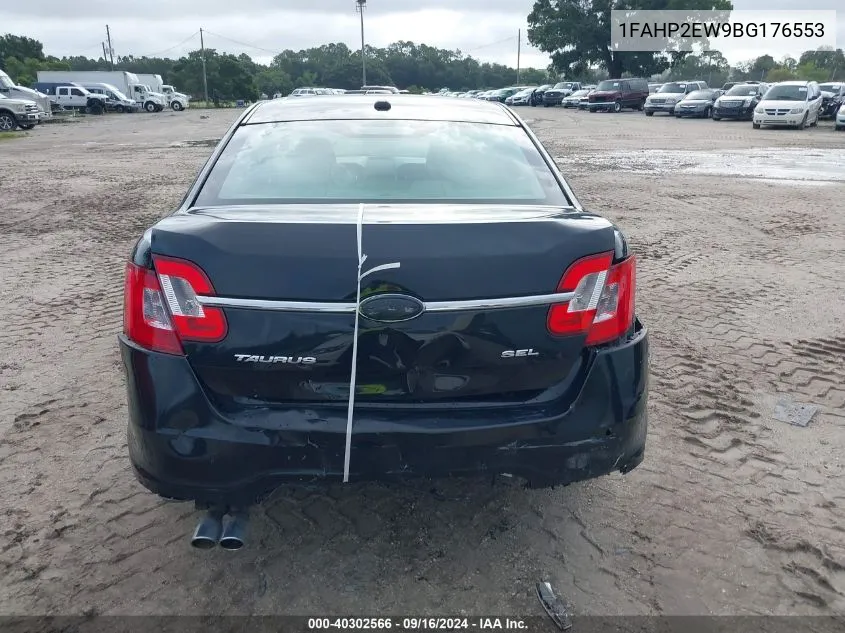 2011 Ford Taurus Sel VIN: 1FAHP2EW9BG176553 Lot: 40302566