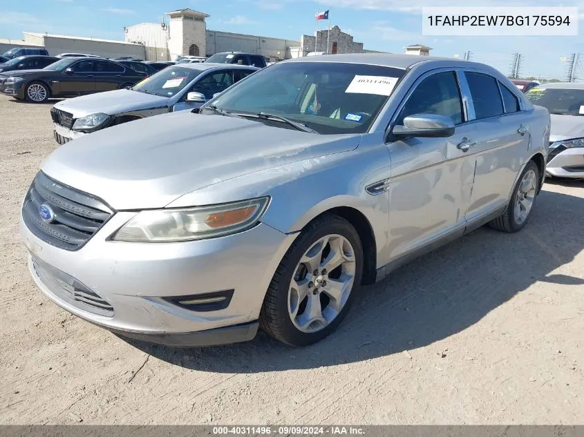 1FAHP2EW7BG175594 2011 Ford Taurus Sel