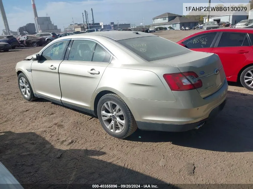 2011 Ford Taurus Sel VIN: 1FAHP2EW8BG130079 Lot: 40355896