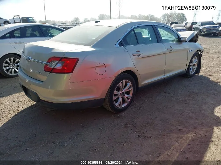 2011 Ford Taurus Sel VIN: 1FAHP2EW8BG130079 Lot: 40355896