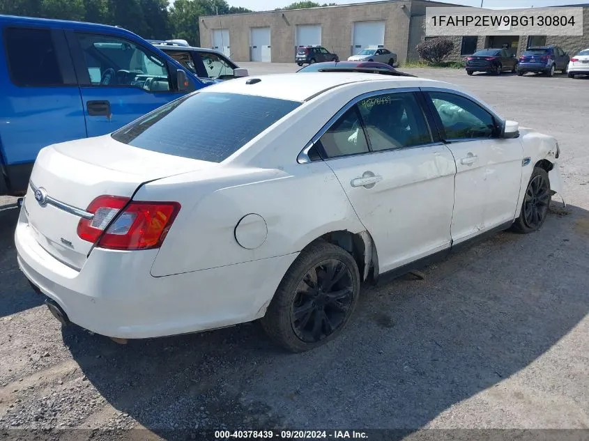 2011 Ford Taurus Sel VIN: 1FAHP2EW9BG130804 Lot: 40378439