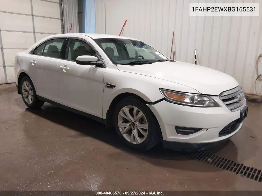 2011 Ford Taurus Sel VIN: 1FAHP2EWXBG165531 Lot: 40406575