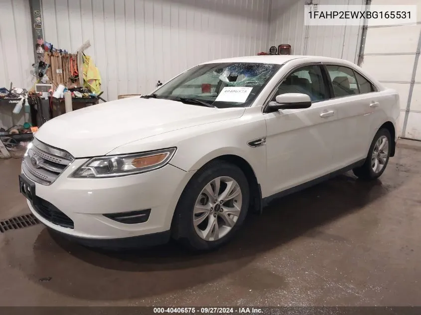 1FAHP2EWXBG165531 2011 Ford Taurus Sel