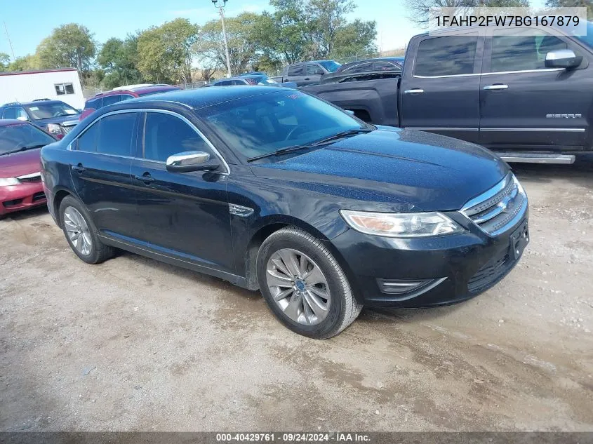 2011 Ford Taurus Limited VIN: 1FAHP2FW7BG167879 Lot: 40429761