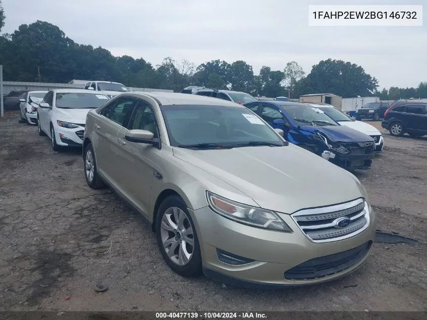 2011 Ford Taurus Sel VIN: 1FAHP2EW2BG146732 Lot: 40477139