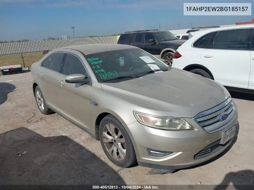 2011 Ford Taurus Sel VIN: 1FAHP2EW2BG185157 Lot: 40512813