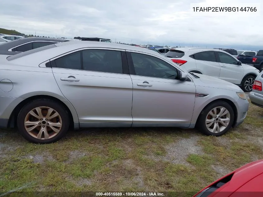 2011 Ford Taurus Sel VIN: 1FAHP2EW9BG144766 Lot: 40515589