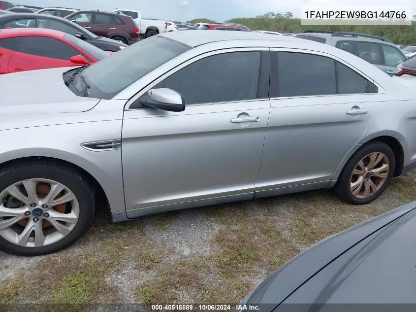 2011 Ford Taurus Sel VIN: 1FAHP2EW9BG144766 Lot: 40515589