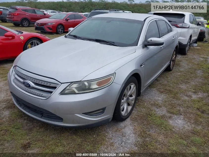 2011 Ford Taurus Sel VIN: 1FAHP2EW9BG144766 Lot: 40515589