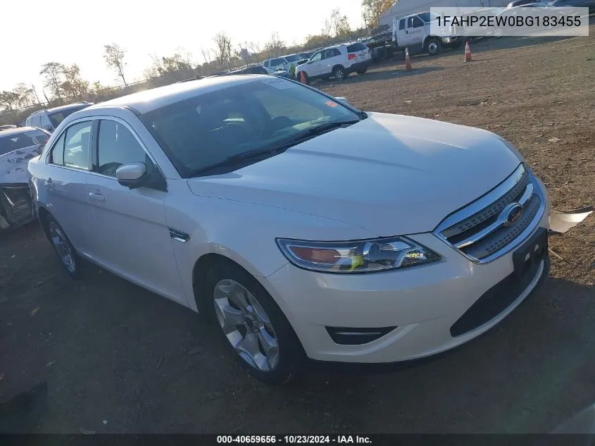 1FAHP2EW0BG183455 2011 Ford Taurus Sel