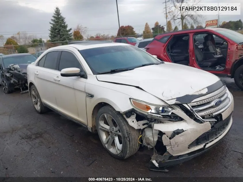 2011 Ford Taurus Sho VIN: 1FAHP2KT8BG129184 Lot: 40676423