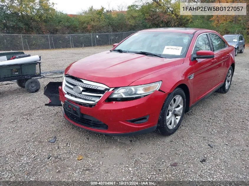 2011 Ford Taurus Sel VIN: 1FAHP2EW5BG127057 Lot: 40704961