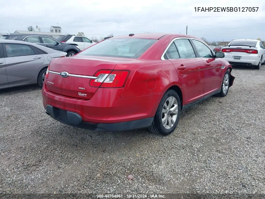 2011 Ford Taurus Sel VIN: 1FAHP2EW5BG127057 Lot: 40704961