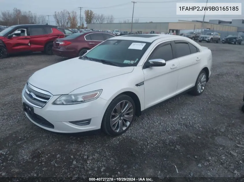 2011 Ford Taurus Limited VIN: 1FAHP2JW9BG165185 Lot: 40727278