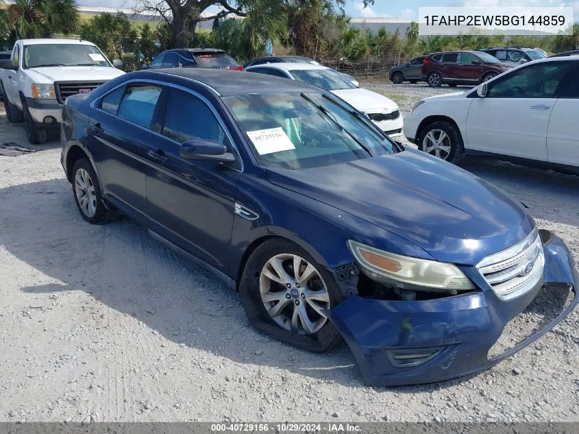 2011 Ford Taurus Sel VIN: 1FAHP2EW5BG144859 Lot: 40729156