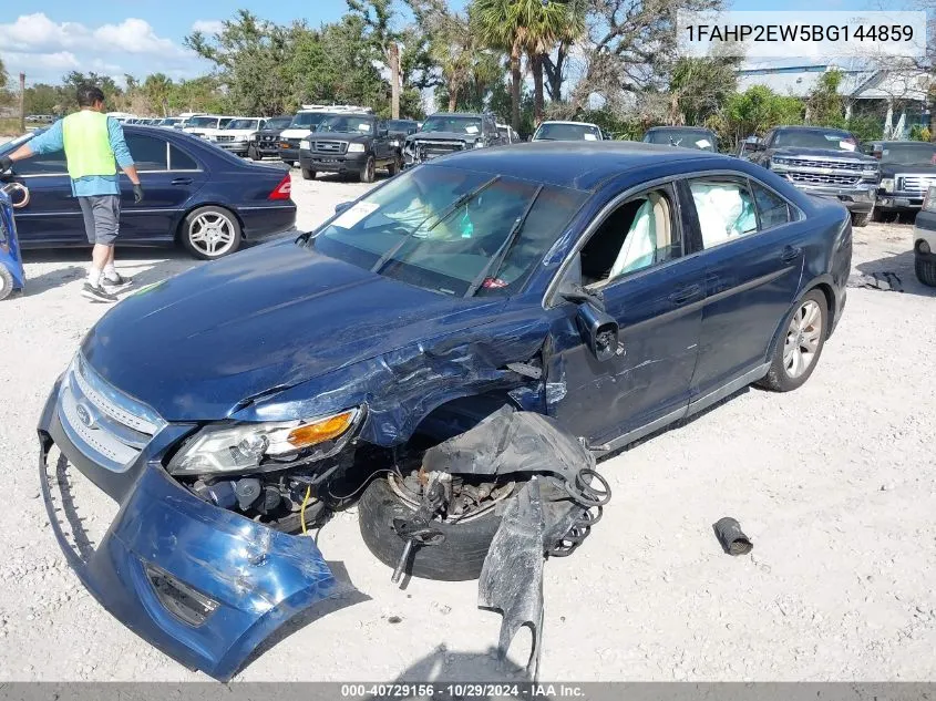 2011 Ford Taurus Sel VIN: 1FAHP2EW5BG144859 Lot: 40729156