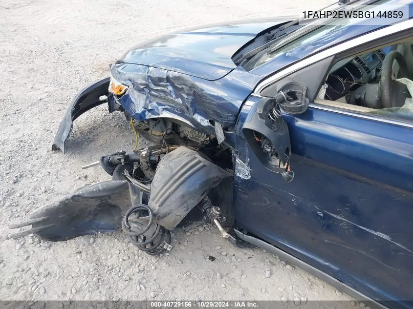 2011 Ford Taurus Sel VIN: 1FAHP2EW5BG144859 Lot: 40729156