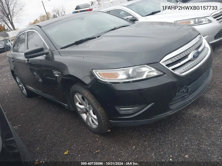 2011 Ford Taurus Sel VIN: 1FAHP2HWXBG157733 Lot: 40735896