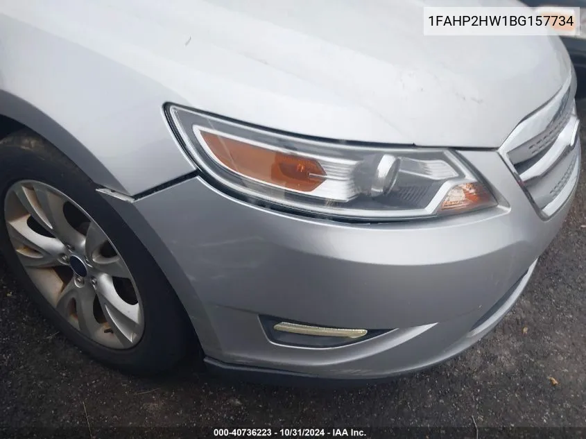 2011 Ford Taurus Sel VIN: 1FAHP2HW1BG157734 Lot: 40736223