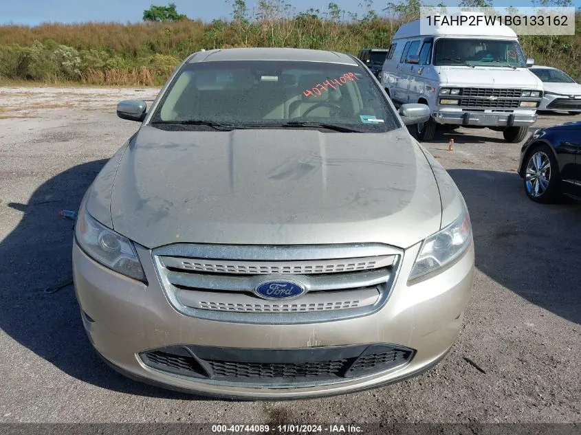 2011 Ford Taurus Limited VIN: 1FAHP2FW1BG133162 Lot: 40744089