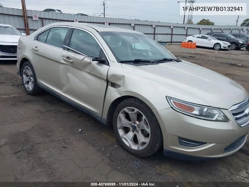 2011 Ford Taurus Sel VIN: 1FAHP2EW7BG132941 Lot: 40769599