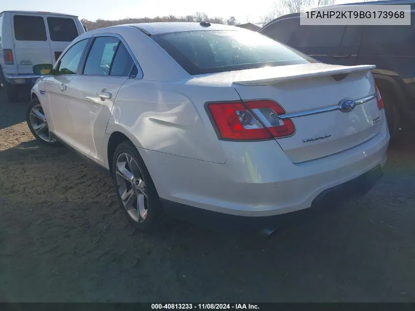 2011 Ford Taurus Sho VIN: 1FAHP2KT9BG173968 Lot: 40813233