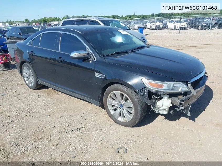 1FAHP2FW6CG101468 2012 Ford Taurus Limited